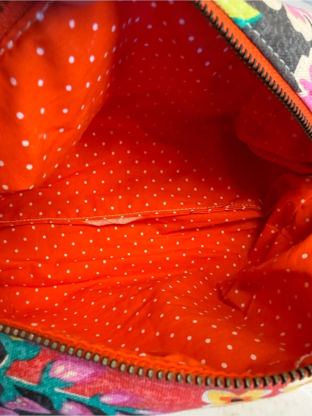 Rebecca Scott Designs Kinley Cube Retired Floral Cosmetic Travel Bag